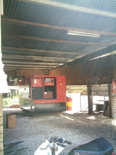 Lots of fuel and a big generator!